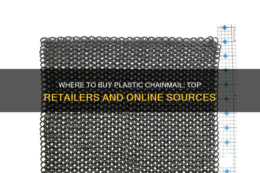 where to buy plastic chainmail