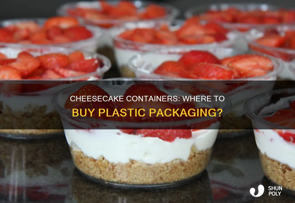 where to buy plastic cheesecake containers