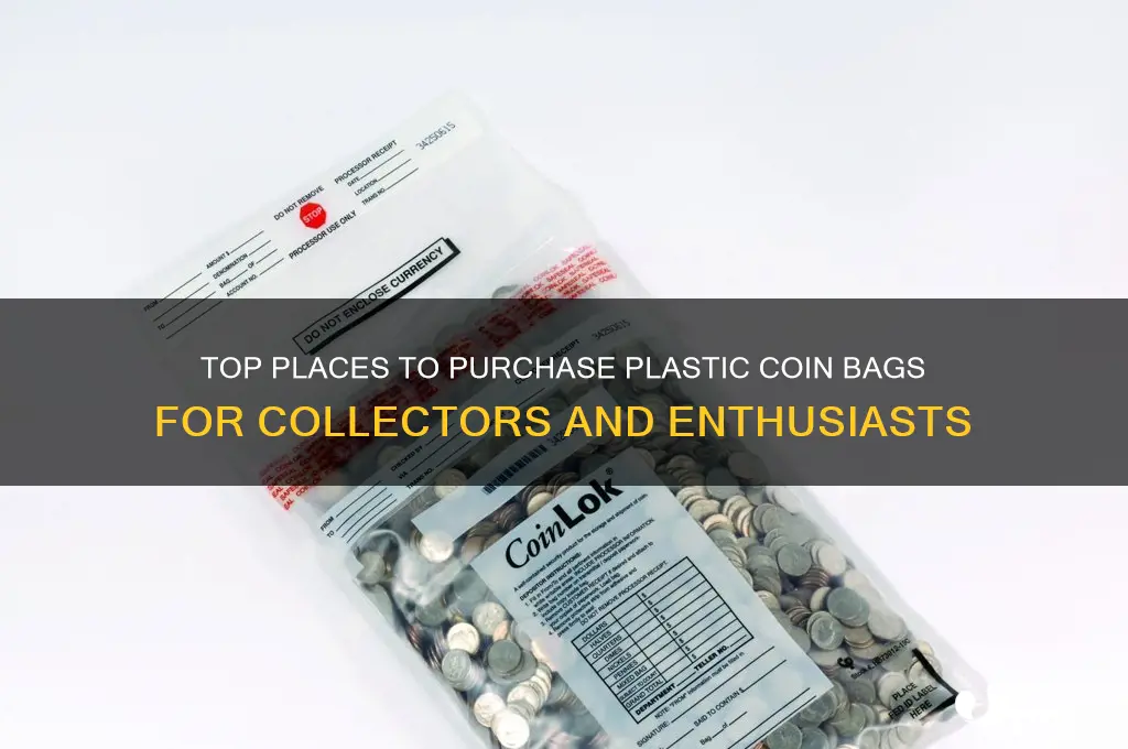 where to buy plastic coin bags