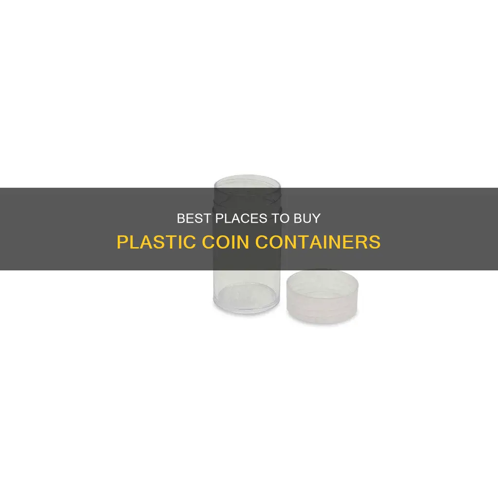 where to buy plastic coin containers