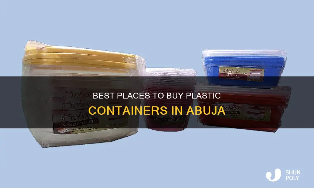 where to buy plastic containers in abuja