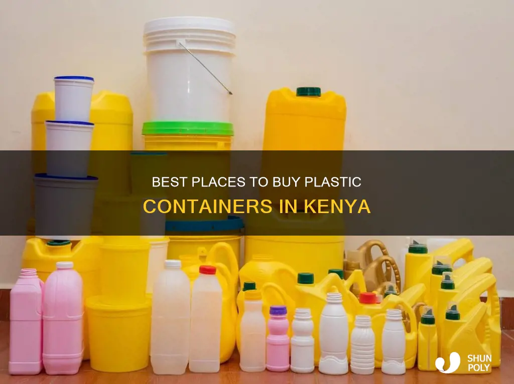 where to buy plastic containers in kenya