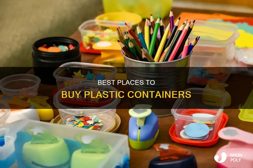 where to buy plastic containers