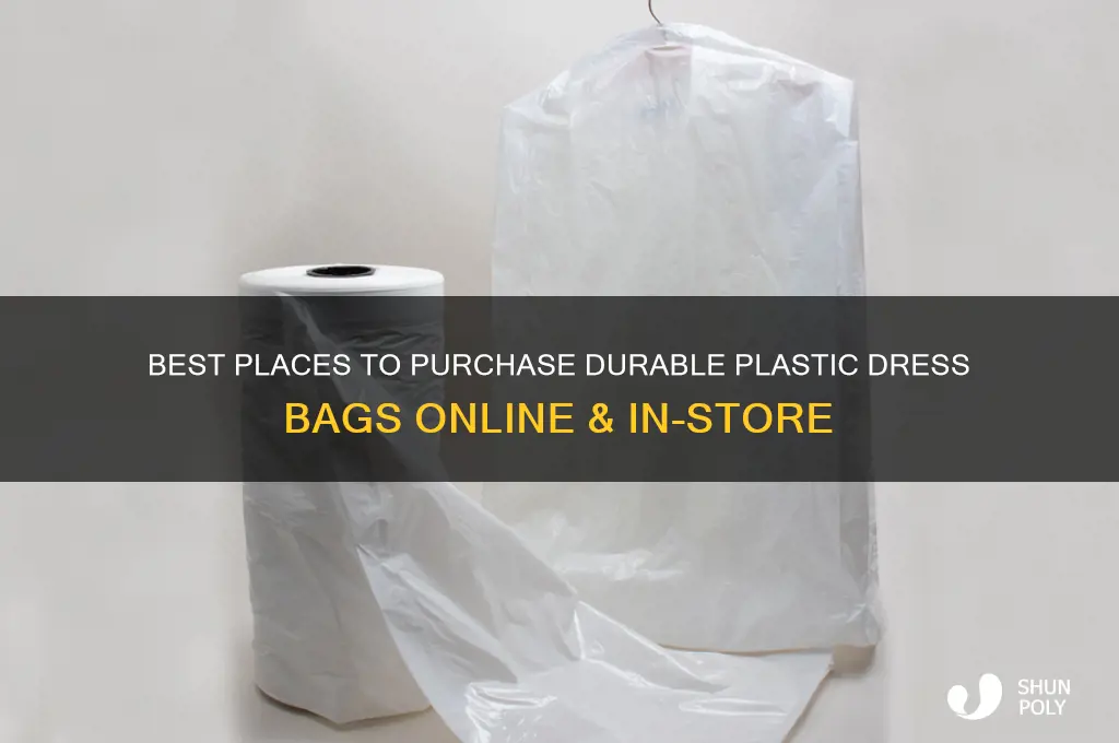 where to buy plastic dress bags