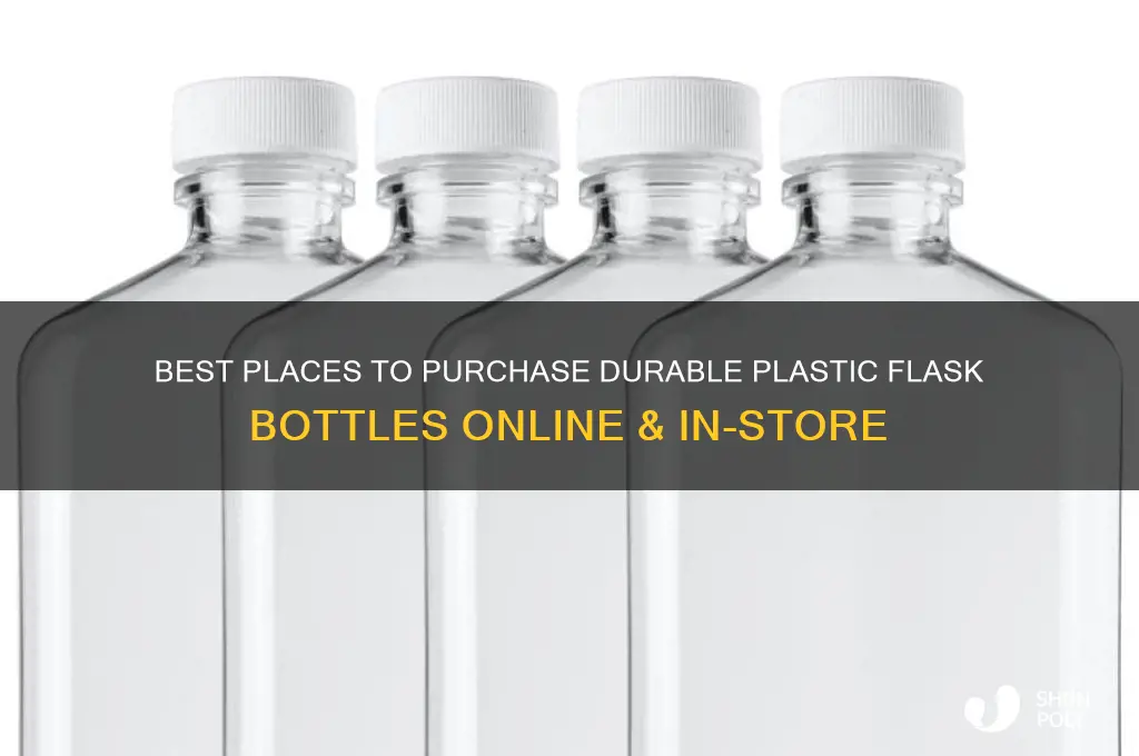 where to buy plastic flask bottles