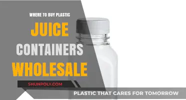 Best Places for Wholesale Plastic Juice Containers