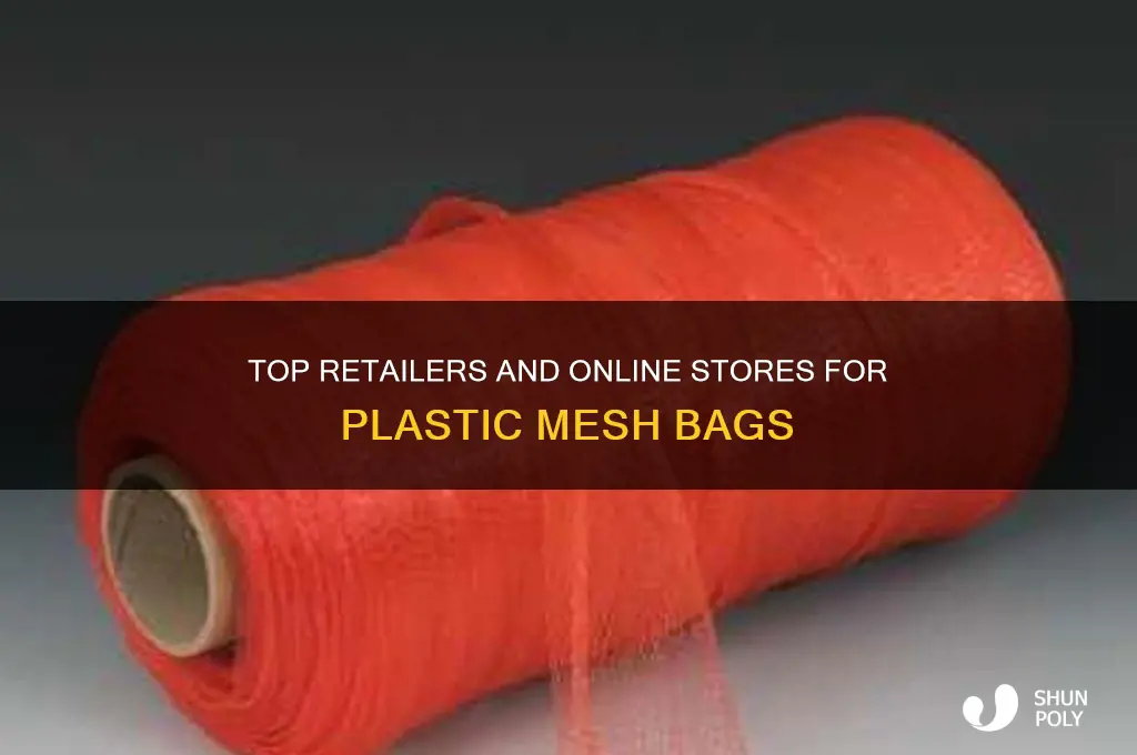 where to buy plastic mesh bags