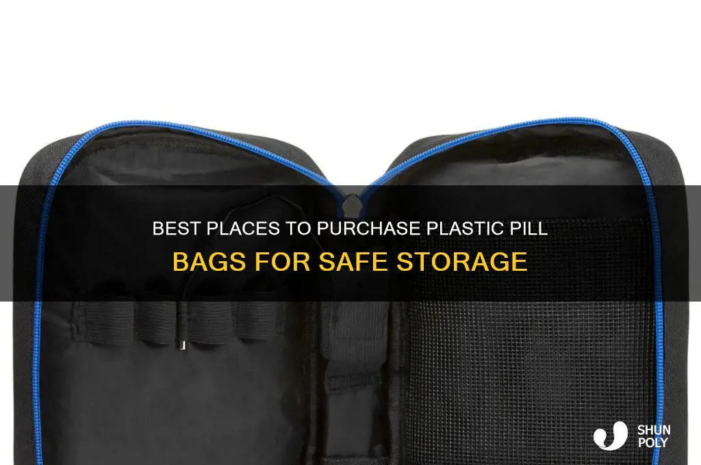 where to buy plastic pill bags