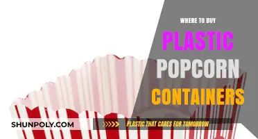 Best Places to Buy Plastic Popcorn Containers