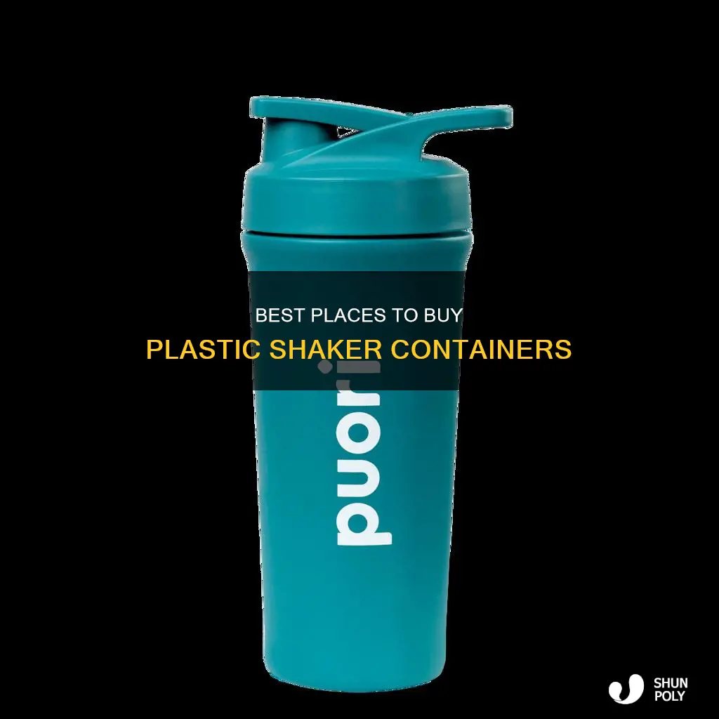 where to buy plastic shaker containers