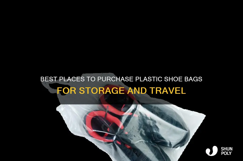 where to buy plastic shoe bags