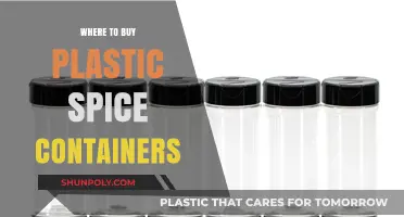 Best Retailers for Plastic Spice Containers