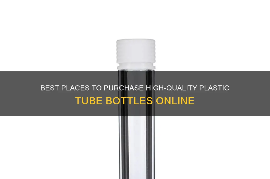 where to buy plastic tube bottles