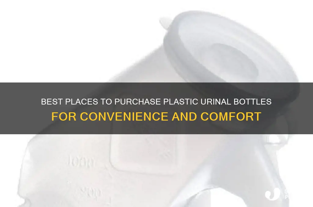 where to buy plastic urinal bottle