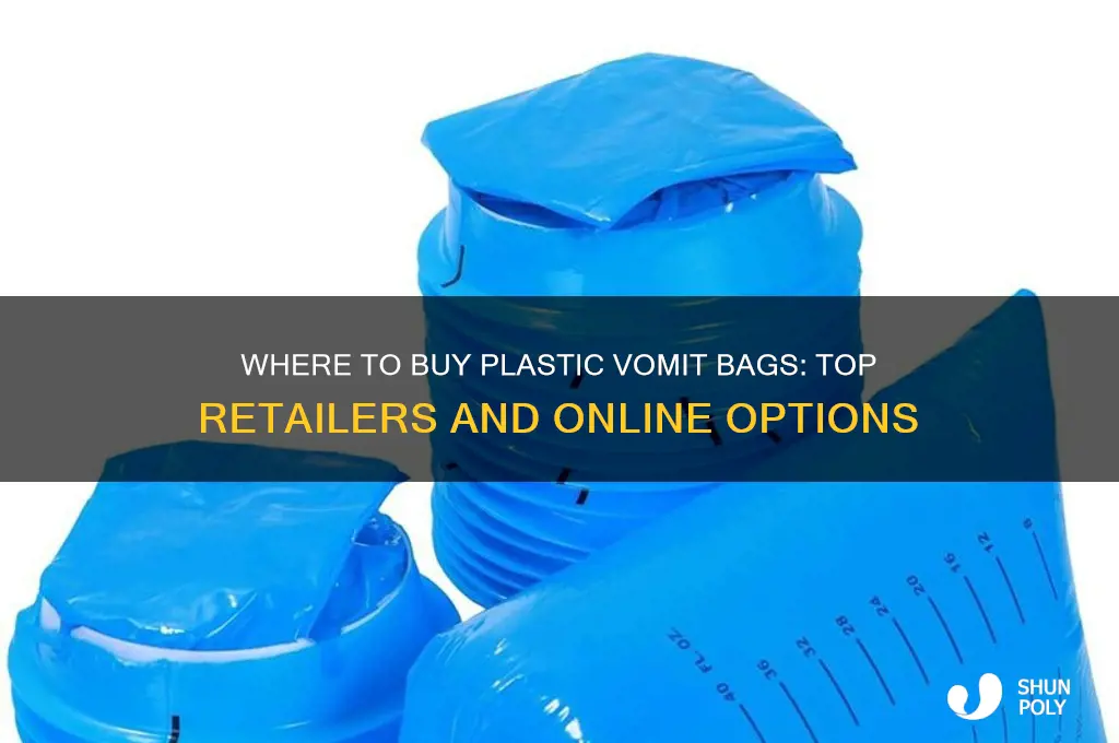 where to buy plastic vomit bags