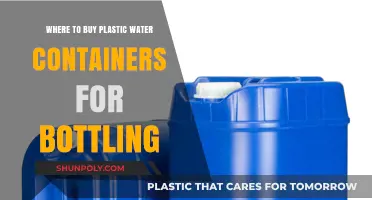 Best Places to Purchase Plastic Water Containers for Bottling