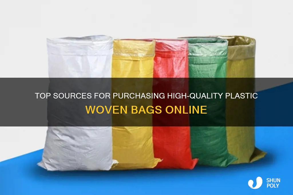 where to buy plastic woven bag