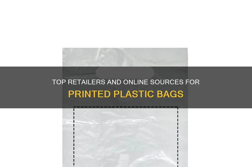 where to buy printed plastic bags
