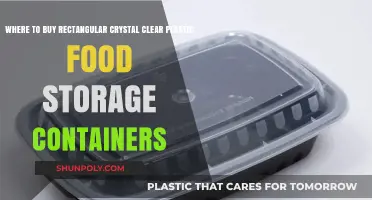 Crystal Clear Containers: Where to Buy?