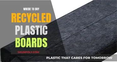 Recycled Plastic Boards: Where to Buy Them?
