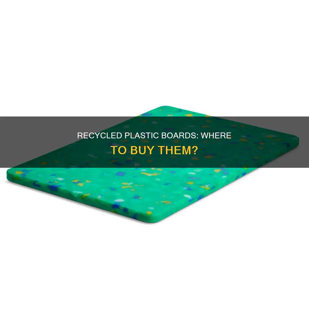 where to buy recycled plastic boards