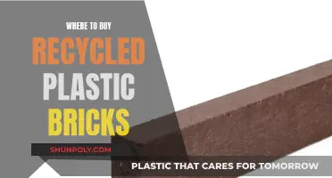 Recycled Plastic Bricks: Where to Buy Them?