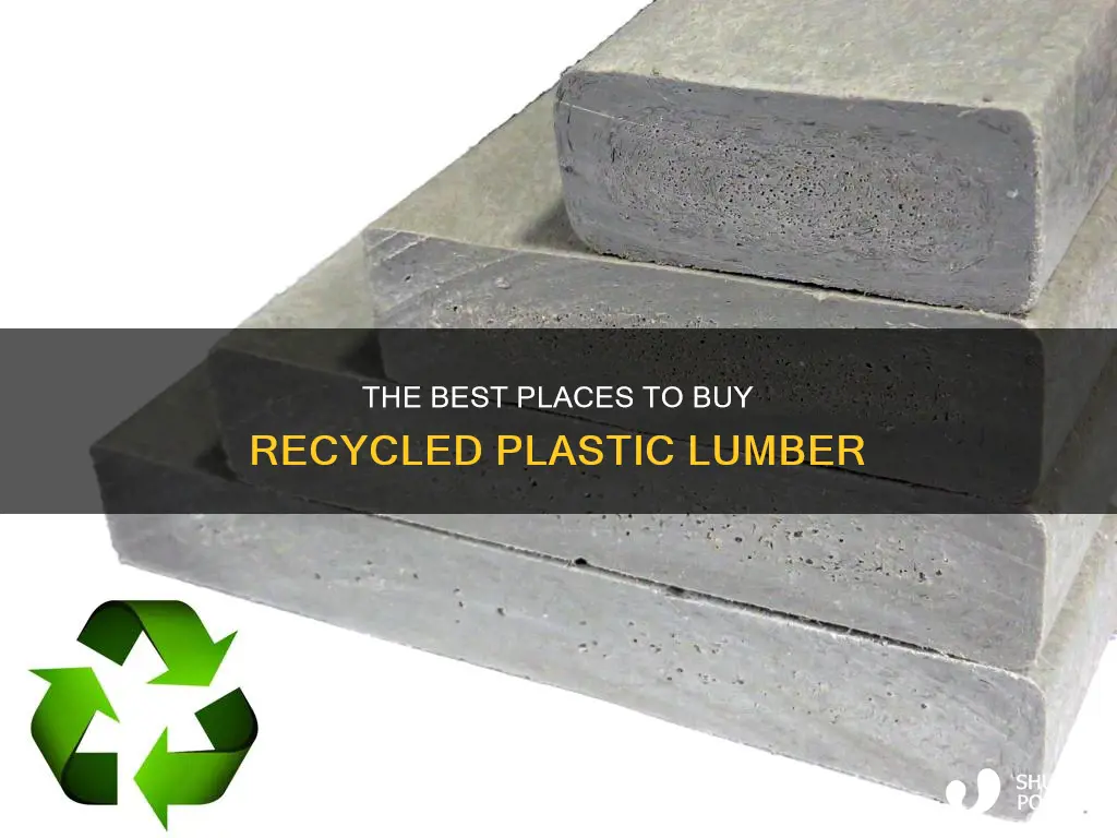 where to buy recycled plastic lumber