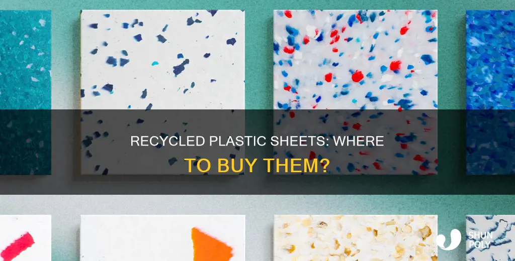 where to buy recycled plastic sheets