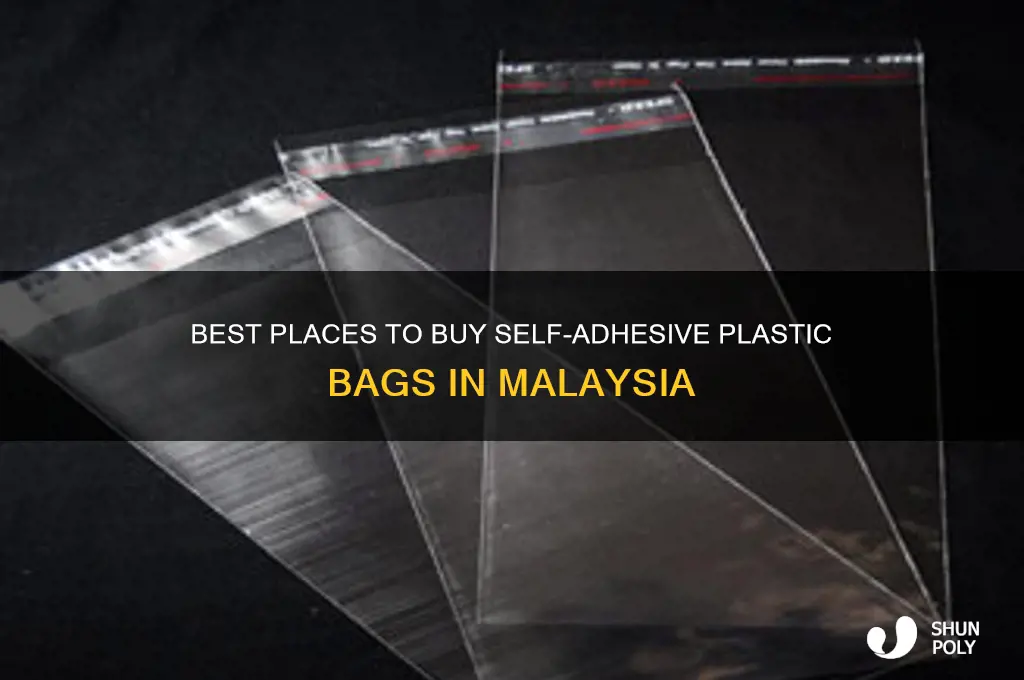 where to buy self adhesive plastic bag malaysia