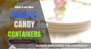 Best Retailers for Small Plastic Candy Containers