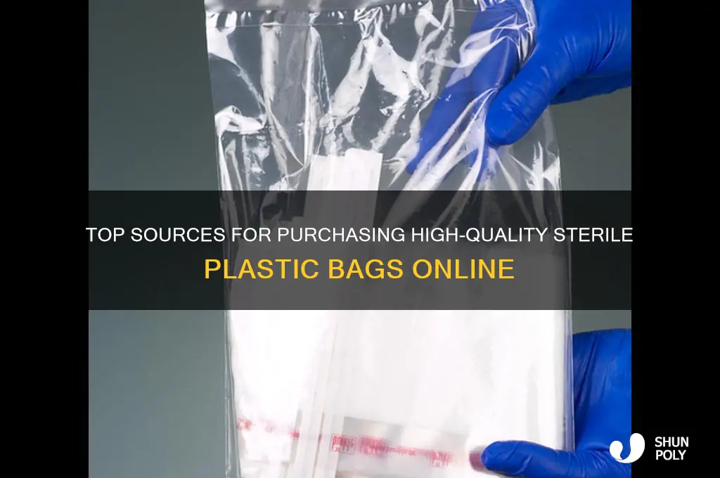 where to buy sterile plastic bags