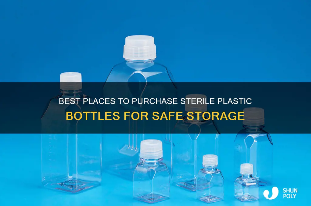 where to buy sterile plastic bottles