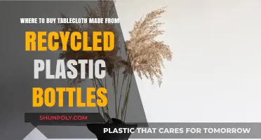 Eco-Friendly Dining: Where to Find Recycled Plastic Bottle Tablecloths
