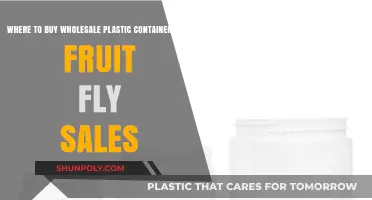 Best Wholesale Plastic Containers for Fruit Fly Sales