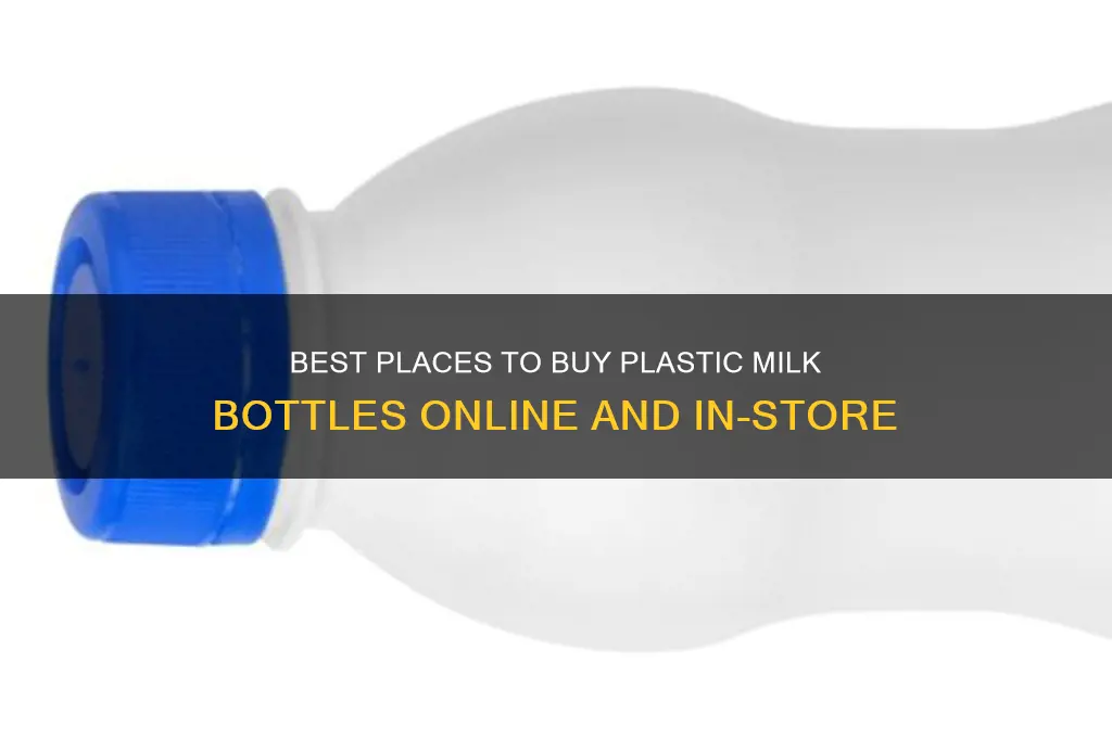 where to by plastic milk bottle