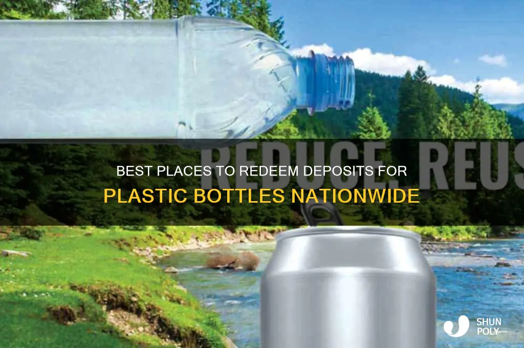 where to cash in depost for plastic bottles