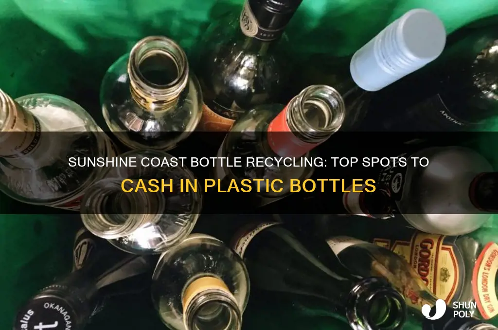 where to cash in plastic bottles sunshine coast