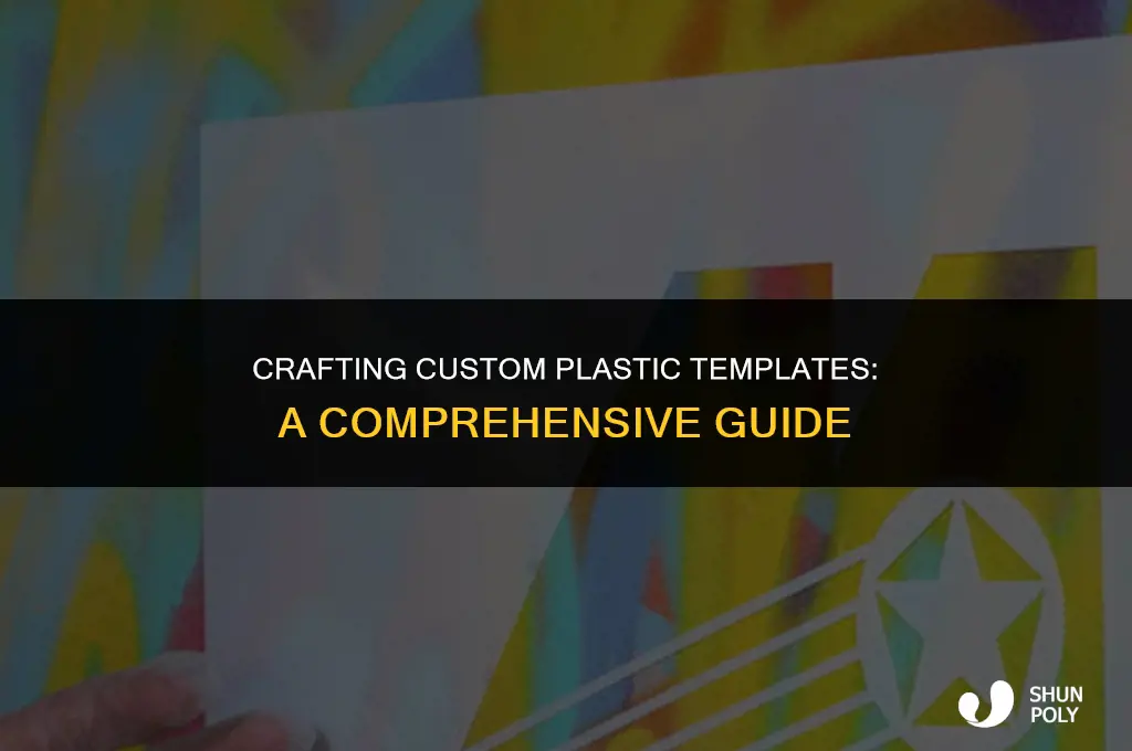 where to create plastic template