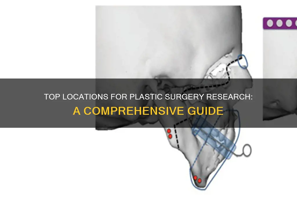 where to do plastic surgery research