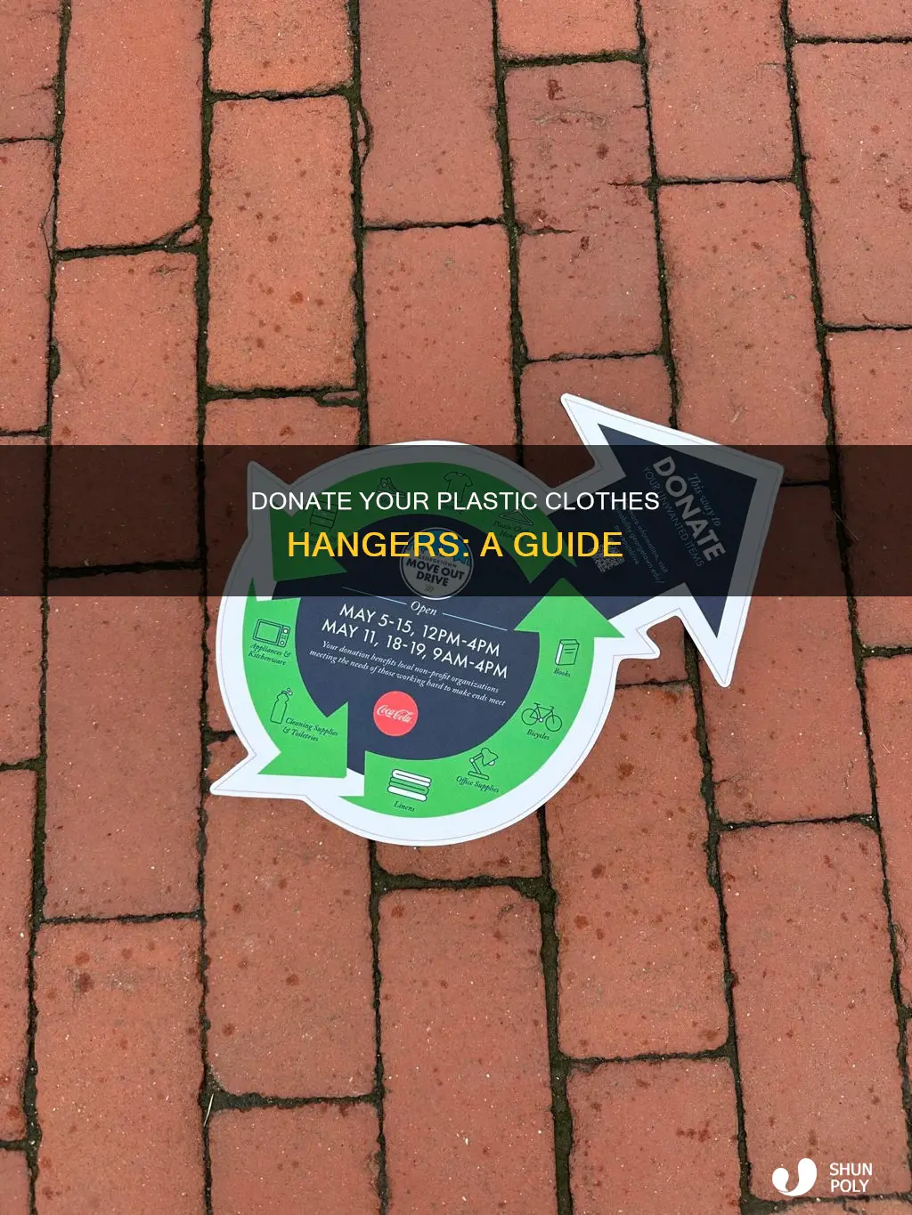 where to donate plastic clothes hangers