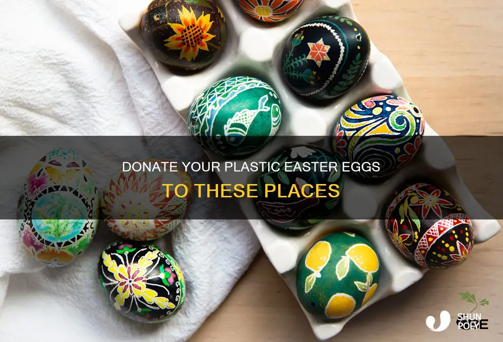 where to donate plastic easter eggs