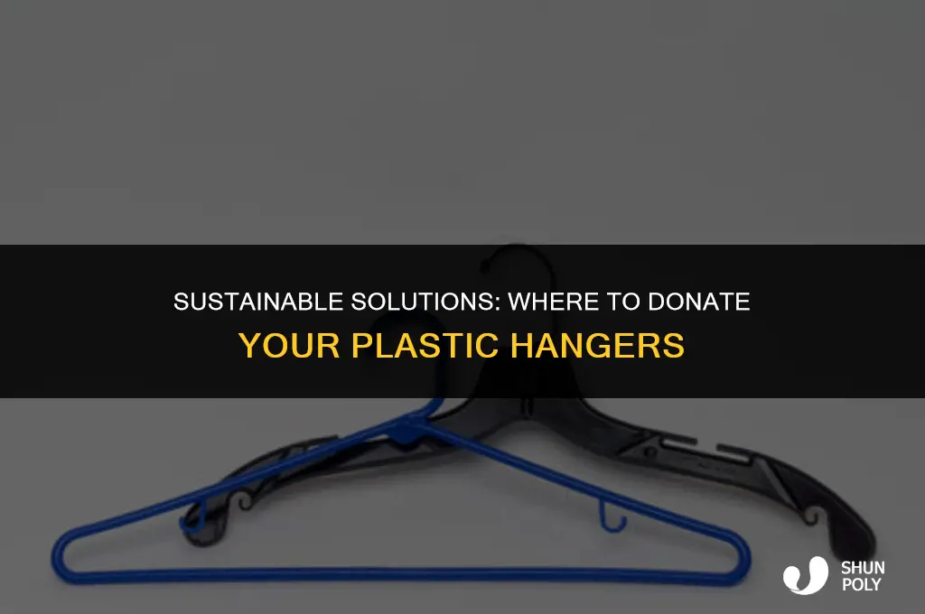 where to donate plastic hangers