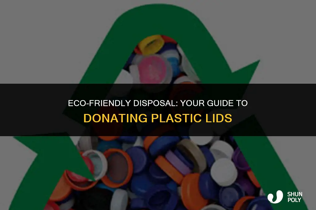 where to donate plastic lids