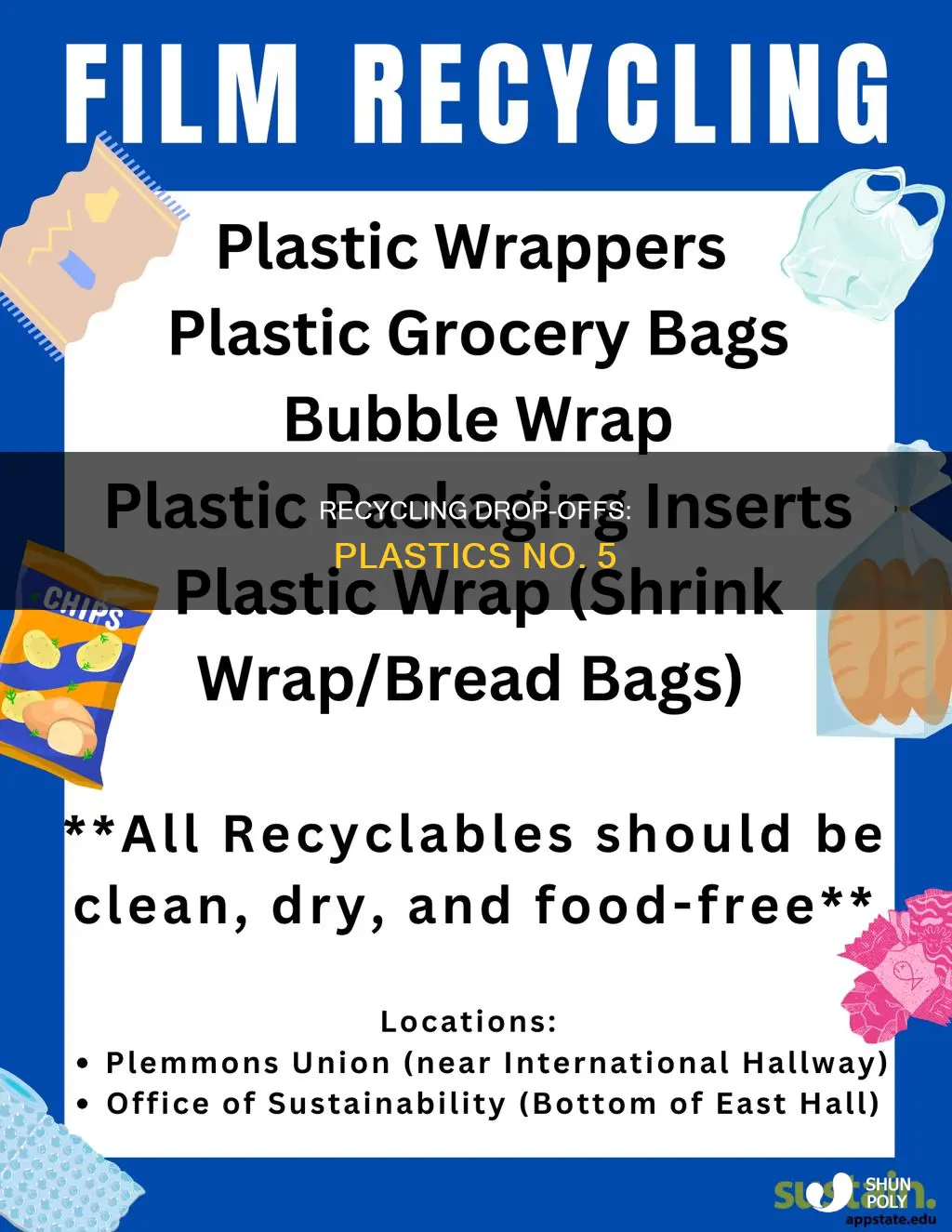 where to drop off number 5 plastics