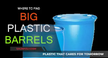 Plastic Barrels: Where to Find Oversized Containers