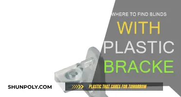 Finding Blinds with Plastic Brackets: Where to Look