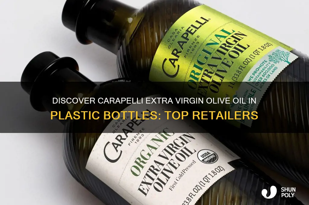 where to find carapelli extra virgin olive oil plastic bottle