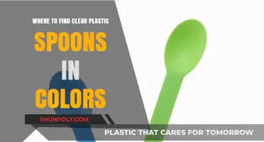 Vibrant Clear Plastic Spoons: Where to Find Colorful Options