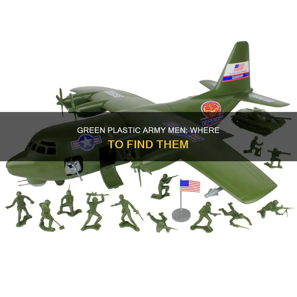 where to find green plastic army soldiers