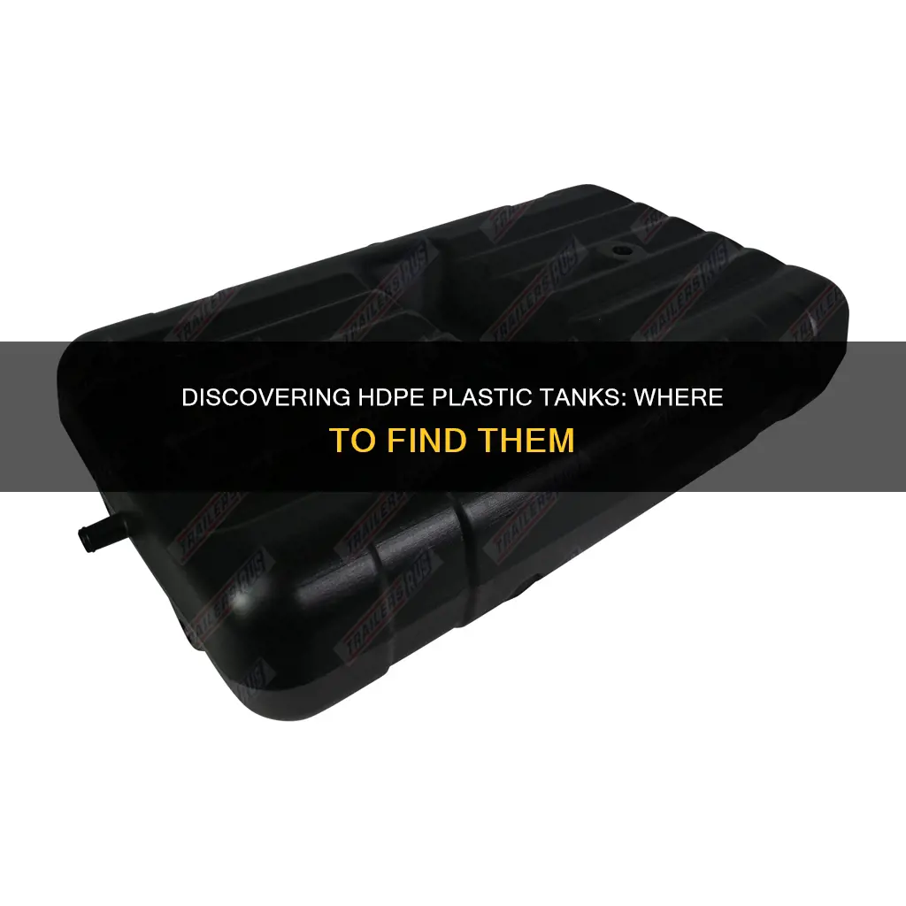 where to find hdpe plastic tank